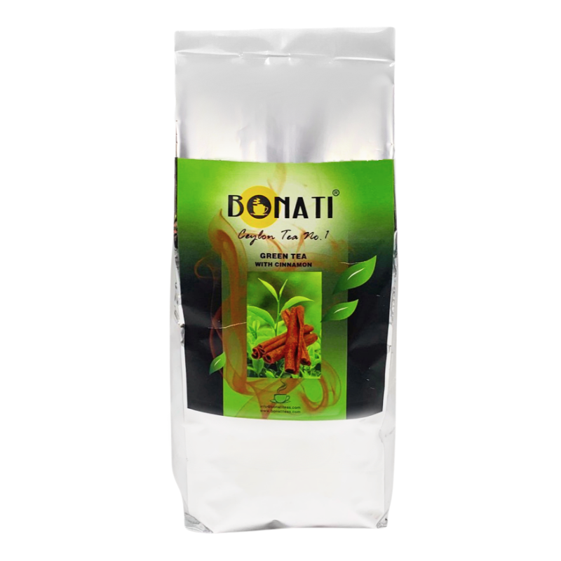 BONATI GREEN TEA WITH CINNAMON - 500g