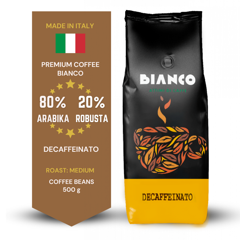 COFFEE BIANCO DECAFFEINATO