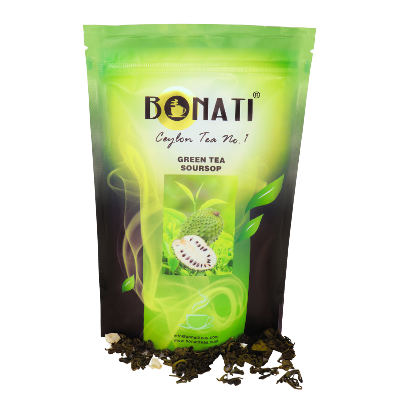 BONATI ZAĻĀ TĒJA AR SOURSOP