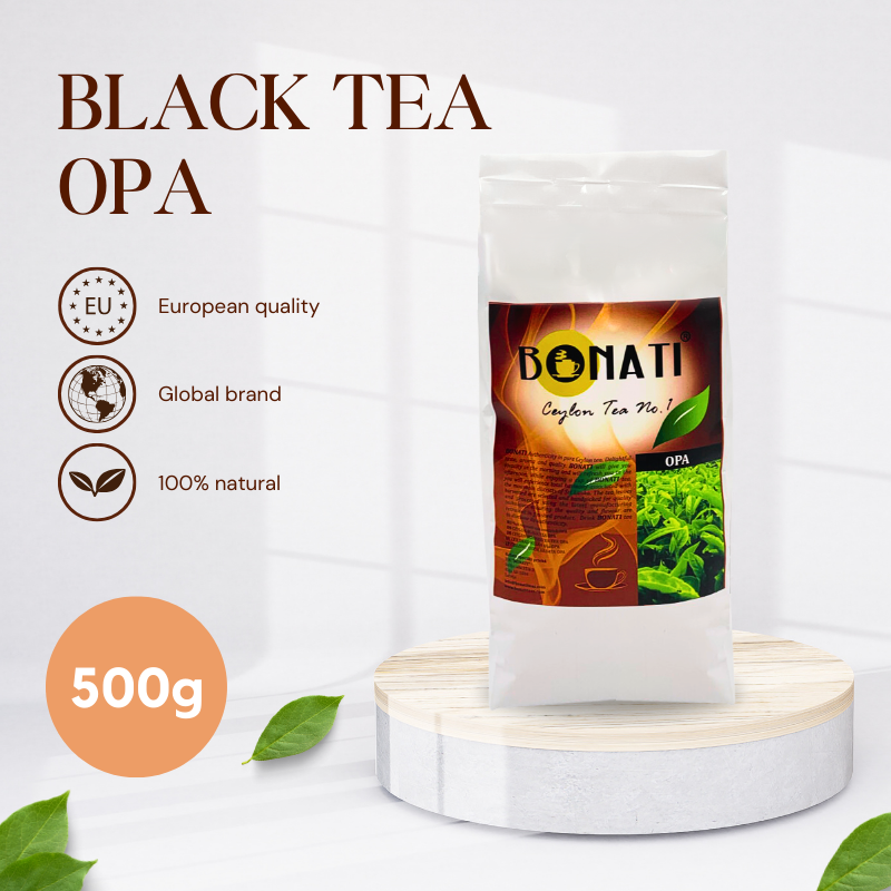 BONATI MELNA TĒJA OPA - 500g