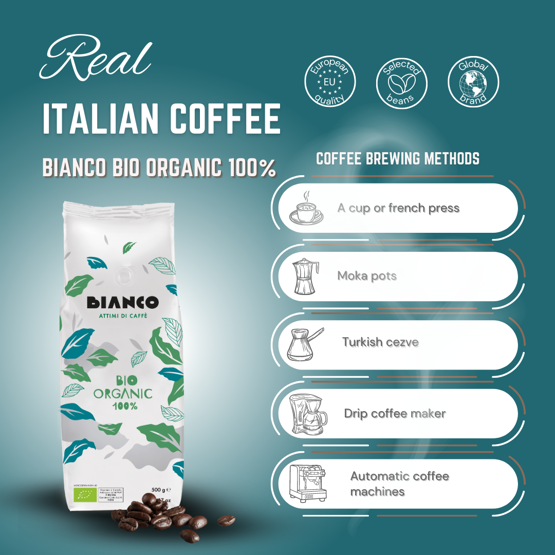 KAFIJA BIANCO ORGANIC 100%