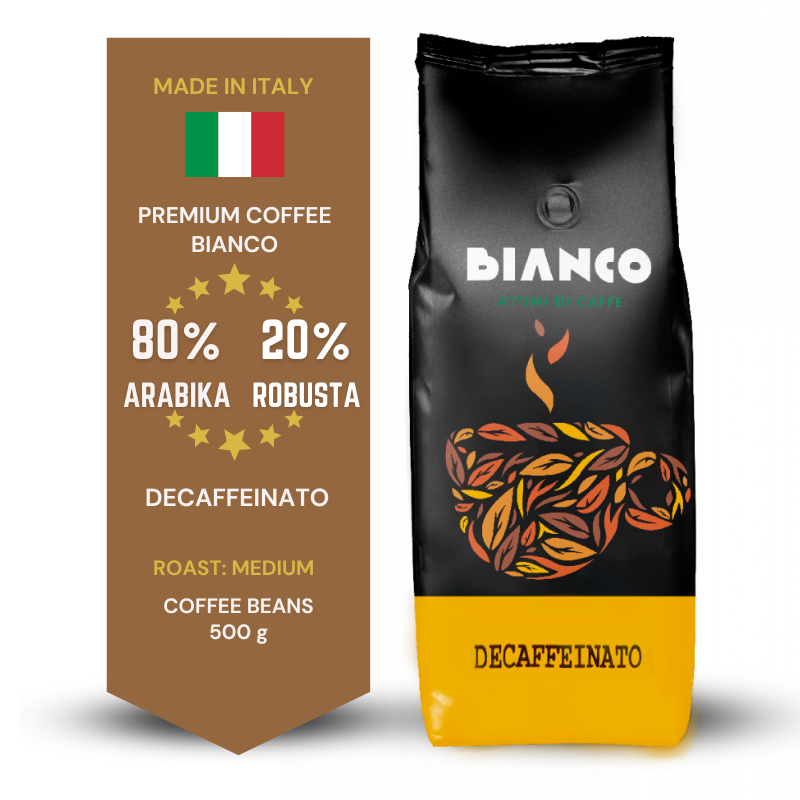 KAFIJA BIANCO DECAFFEINATO