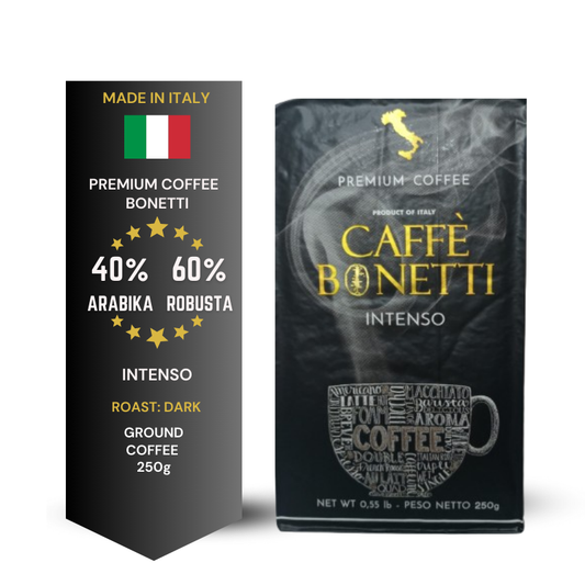 Maltā kafija BONETTI PREMIUM INTENSO, 250g